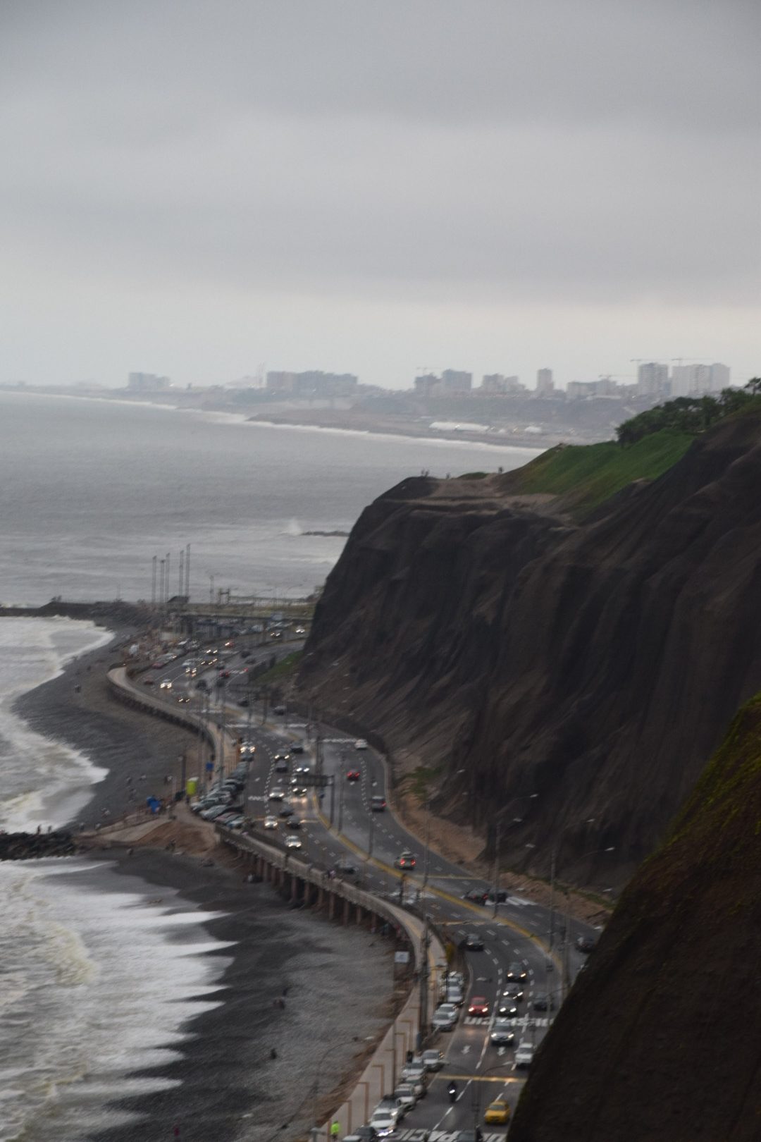 Uferstraße in Lima.
