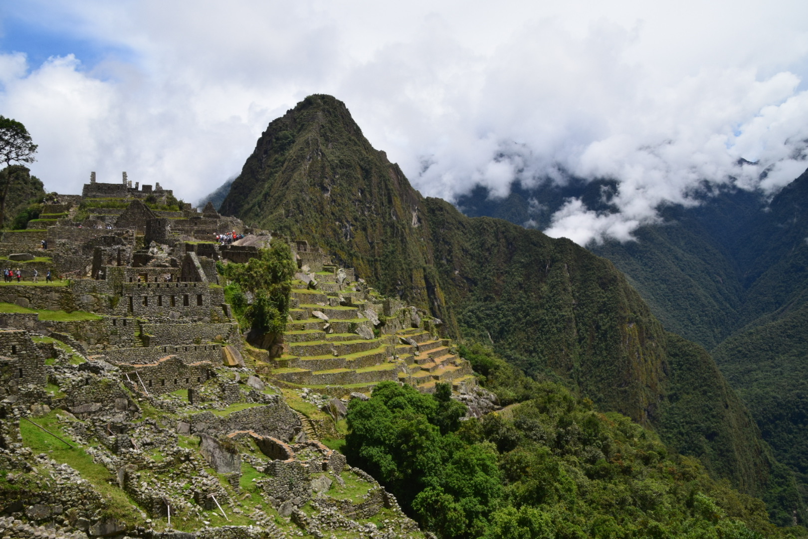 Die wohl größte Attraktion Perus: Machu Picchu.