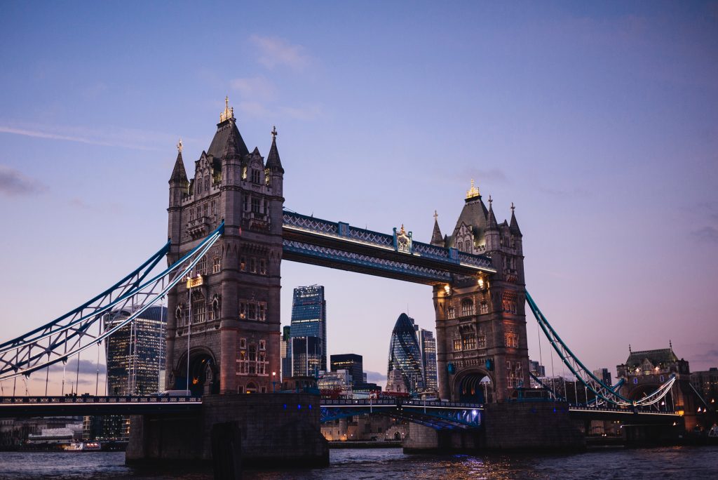 Die Tower Bridge in London