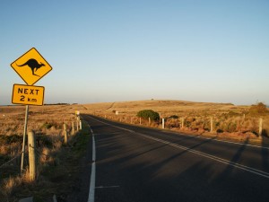 Straße in Australien