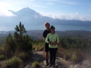 Abstieg vom Mount Batur