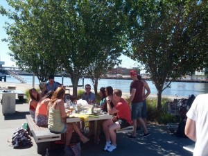 BBQ in Docklands