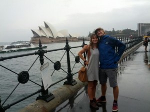 Opera House bei Regen