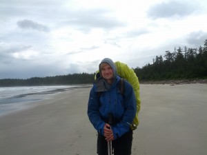 North Coast Trail, us against the rain
