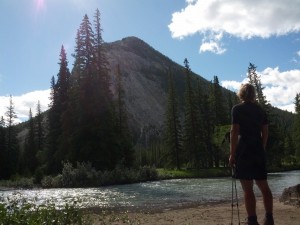  wandern banff fluss