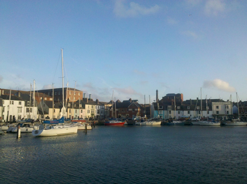 Der Hafen von Weymouth 