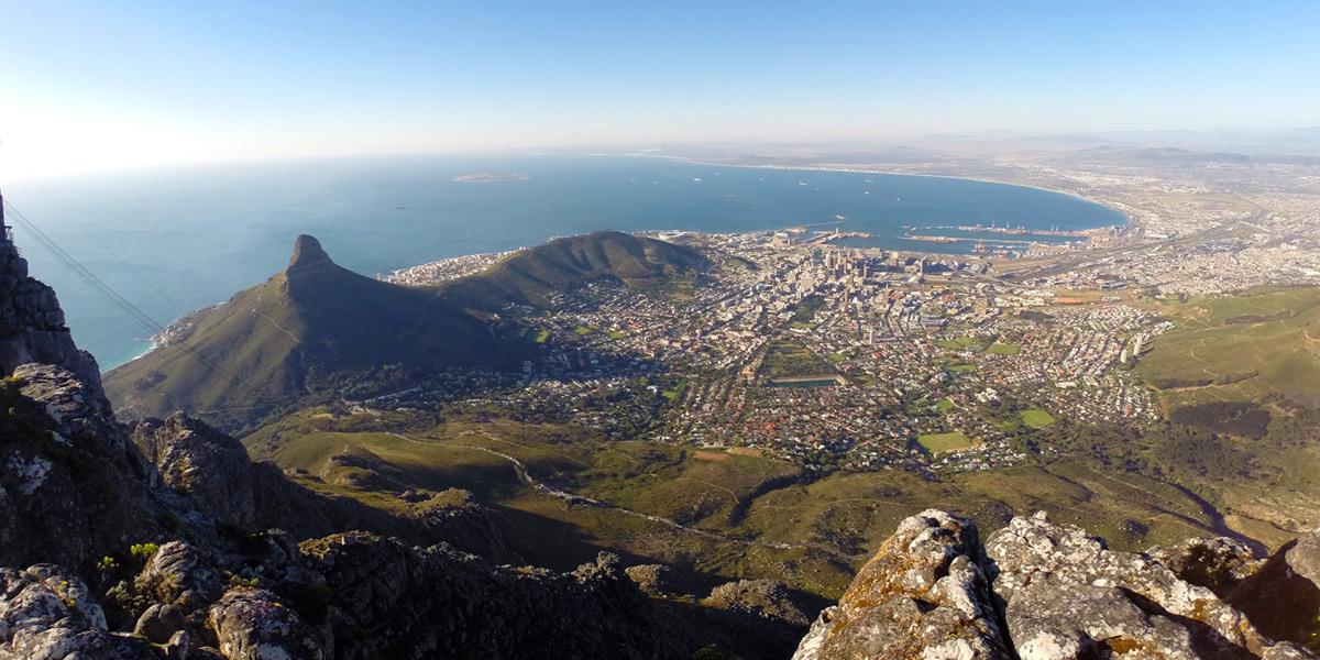 Kapstadt – Aussicht vom Tafelberg