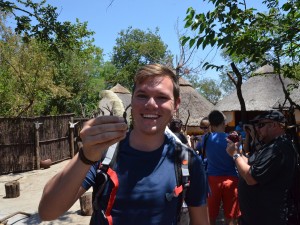 Vorher – Hier habe ich die Mopane noch in der Hand