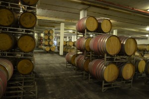 Riesiger Weinkeller in Stellenbosch