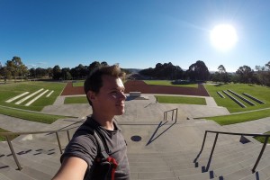 Platz vor dem Australian War Memorial