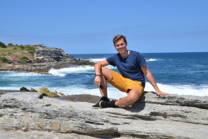 Kurze Pause auf dem Weg von Bondi nach Coogee