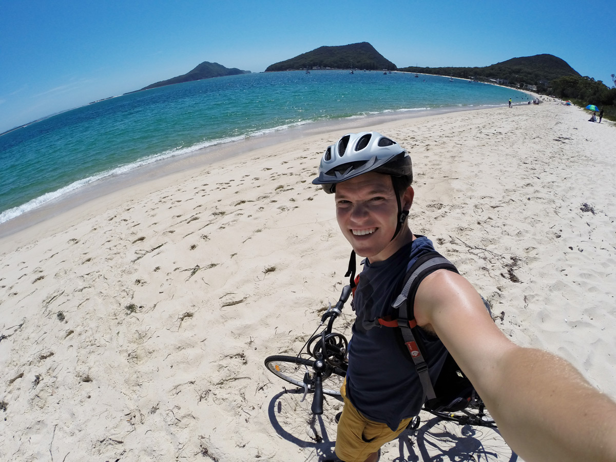 Fahrrad-Tour durch Port Stephens