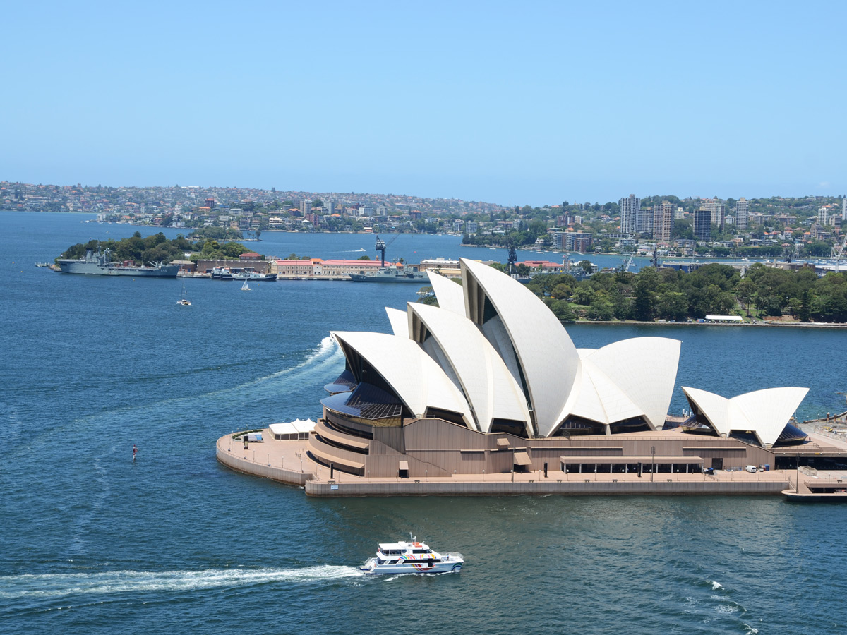Das geräumte Sydney Opera House