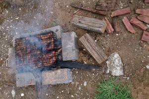 Neuseeländisches Barbecue ohne Grill