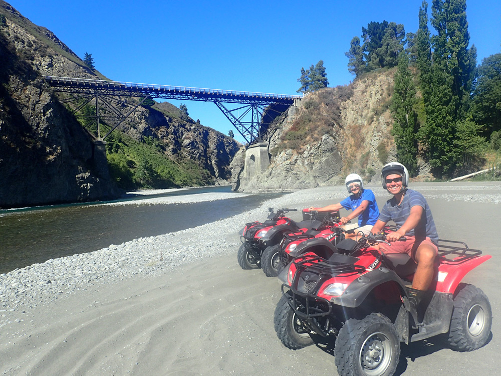 Los geht's zum Quad Biking!