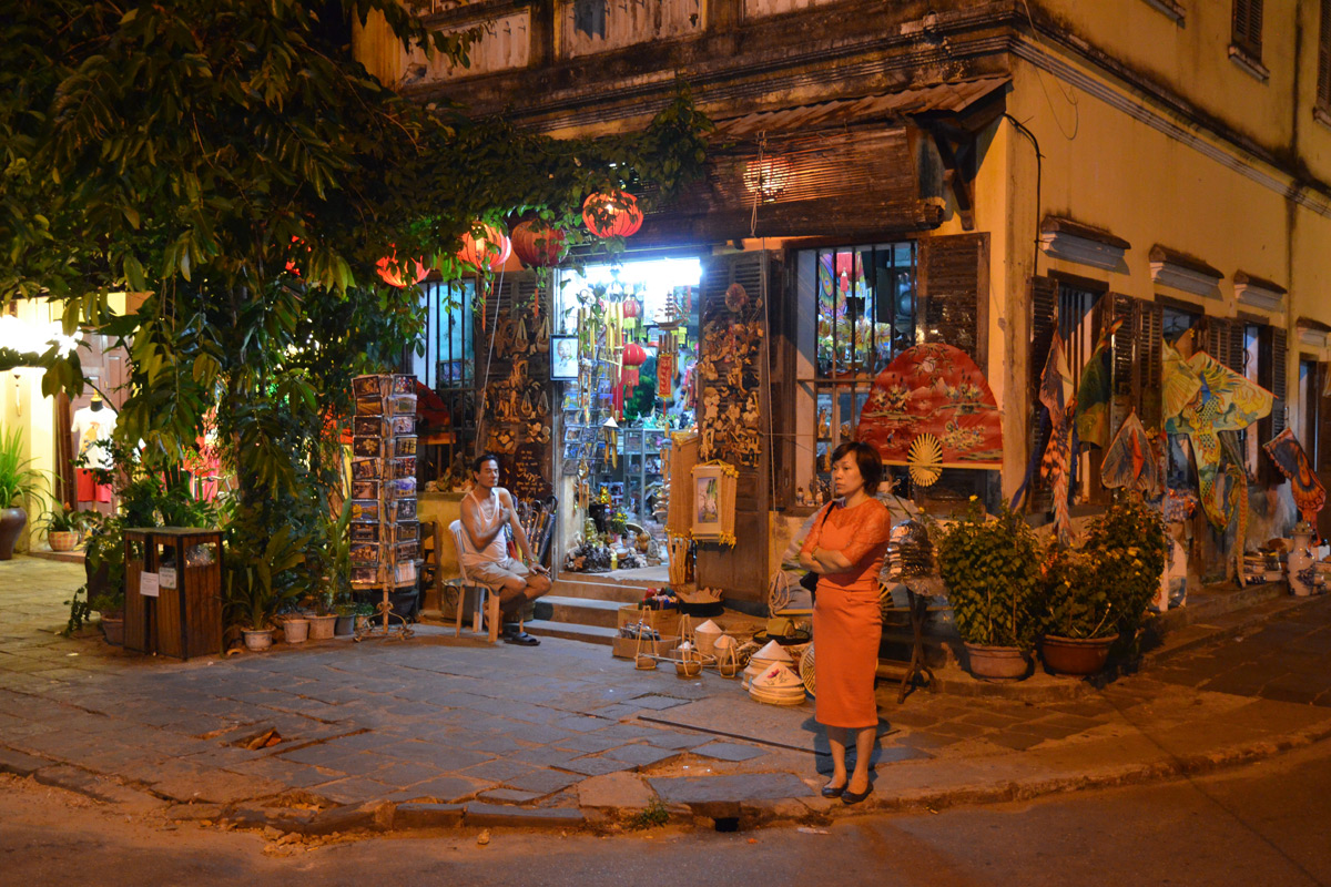 Straßenszene in Hoi An