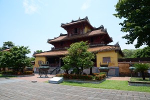 Einer der vielen Tempel in Hues Zitadelle