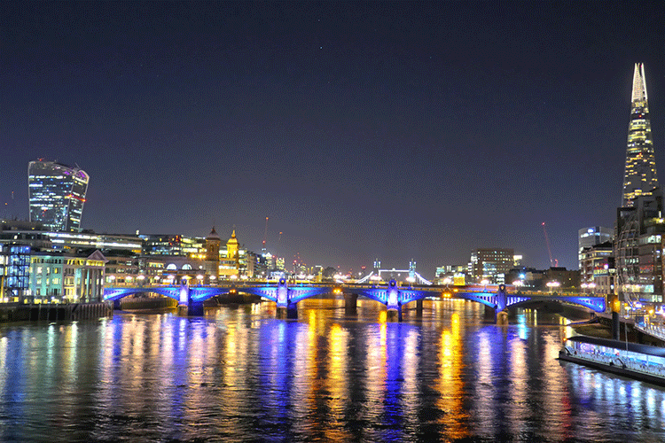 Southwark Bridge Night