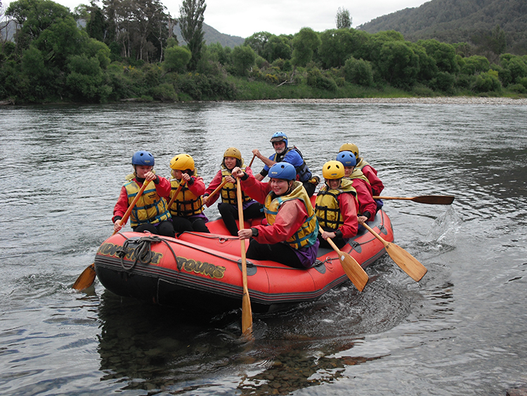 Raftingausflug 