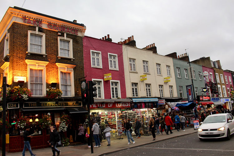 Camden Market in London