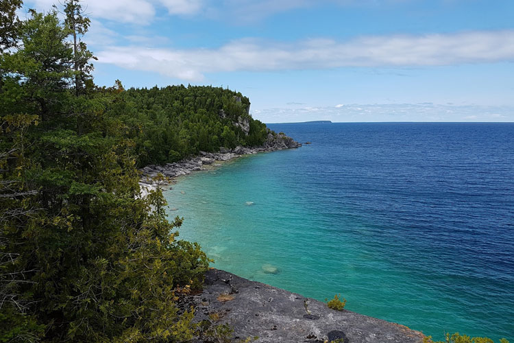 Wandern im Bruce Peninsula Nationalpark Toronto 