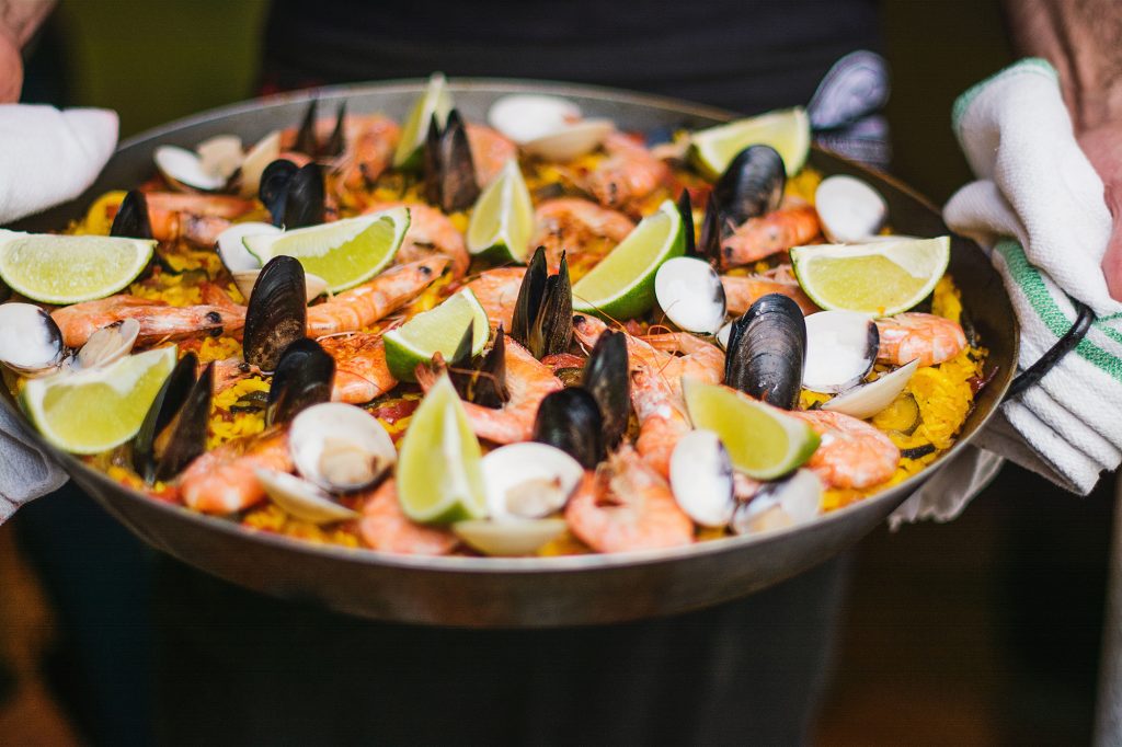 Paella in Valencia, der "Paella-Hauptstadt"