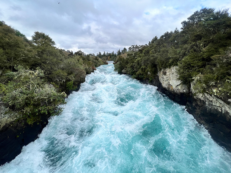 Fluss in Neuseeland